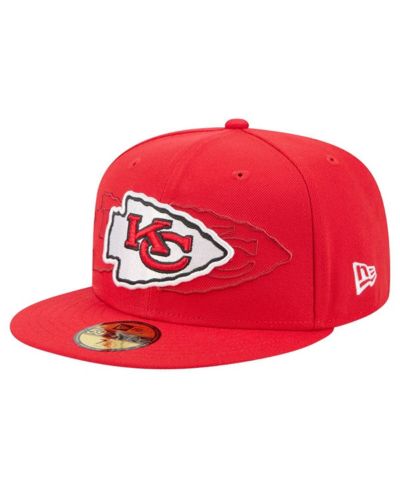 New Era Мужская кепка 59FIFTY Tri-Hit Red Kansas City Chiefs
