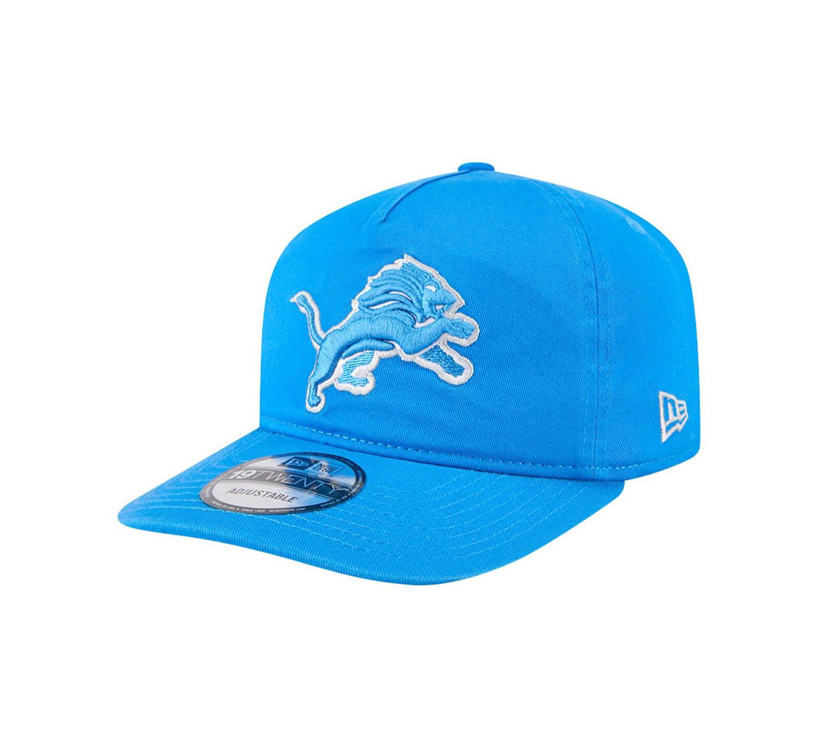 New Era Men's Blue Detroit Lions Team 19TWENTY Adjustable Hat