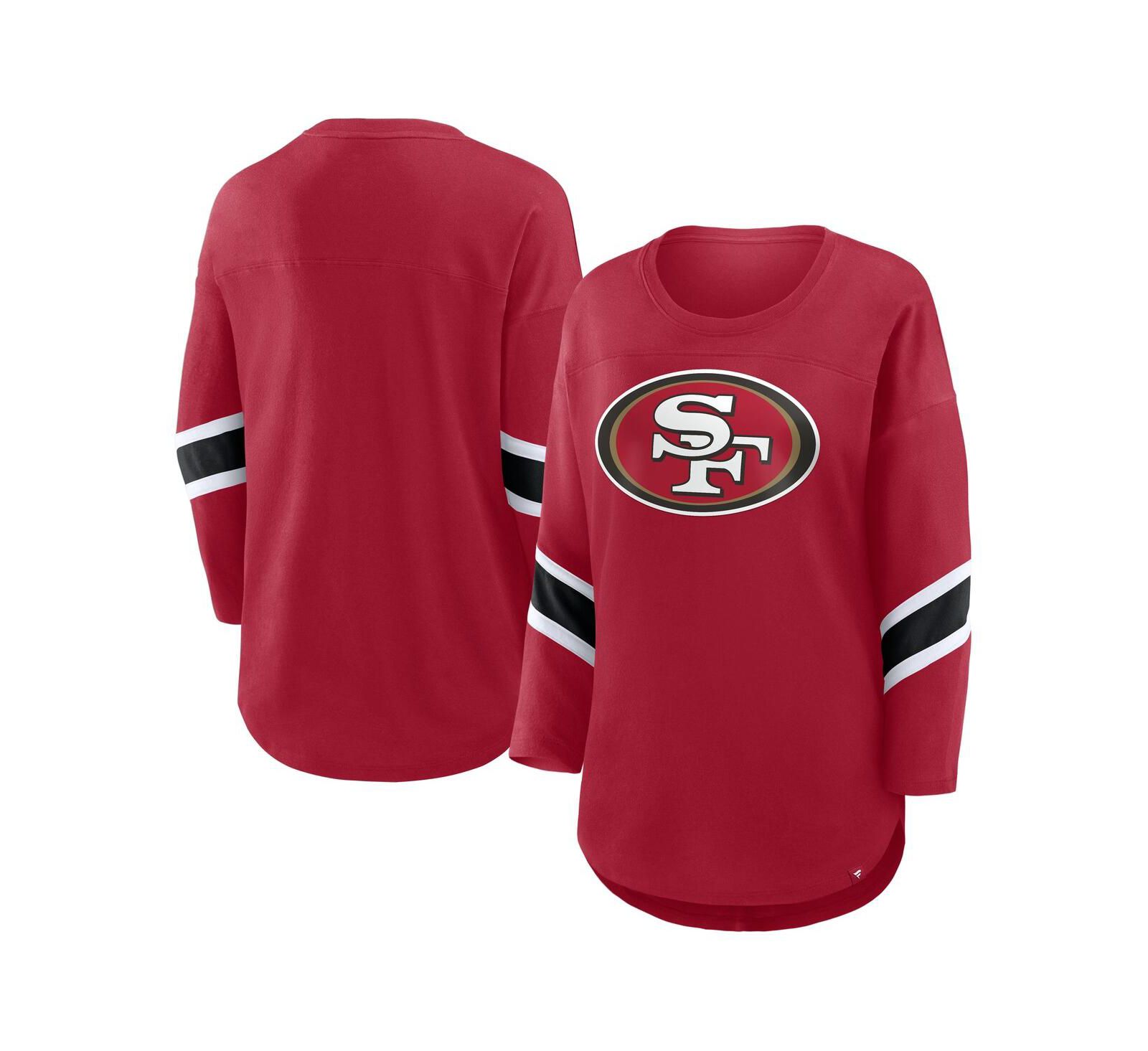 Женская футболка Fanatics San Francisco 49ers Plus Size, красная