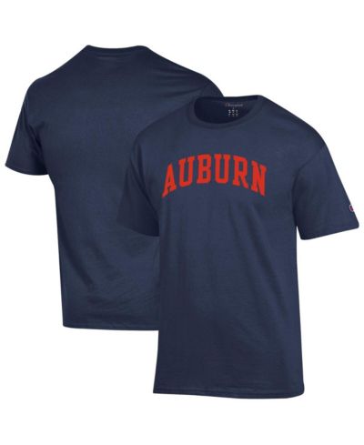 Champion Men's Navy Auburn Tigers Basic Arch T-Shirt