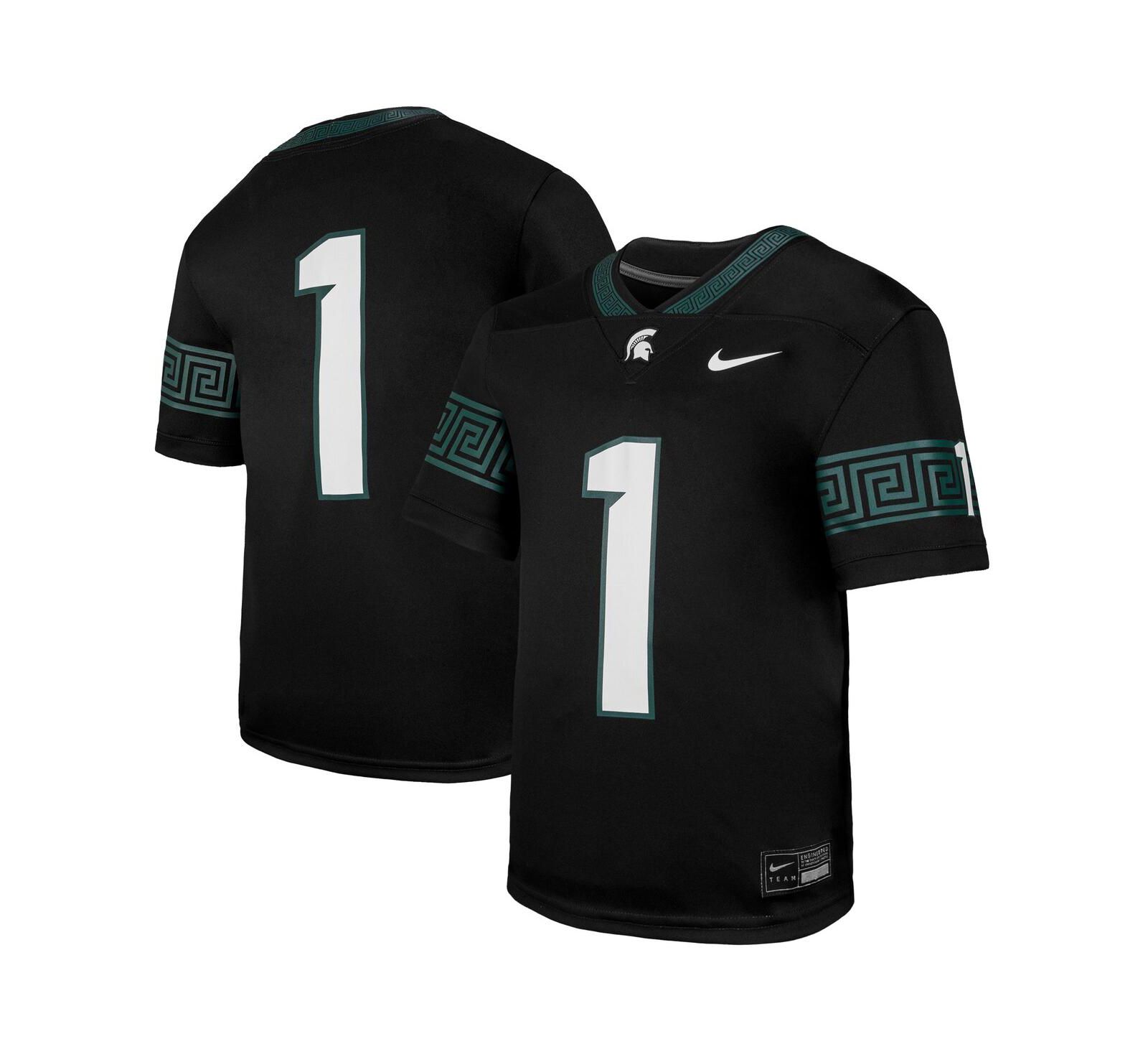 Детская реплика игровая джерси Nike Michigan State Spartans Green