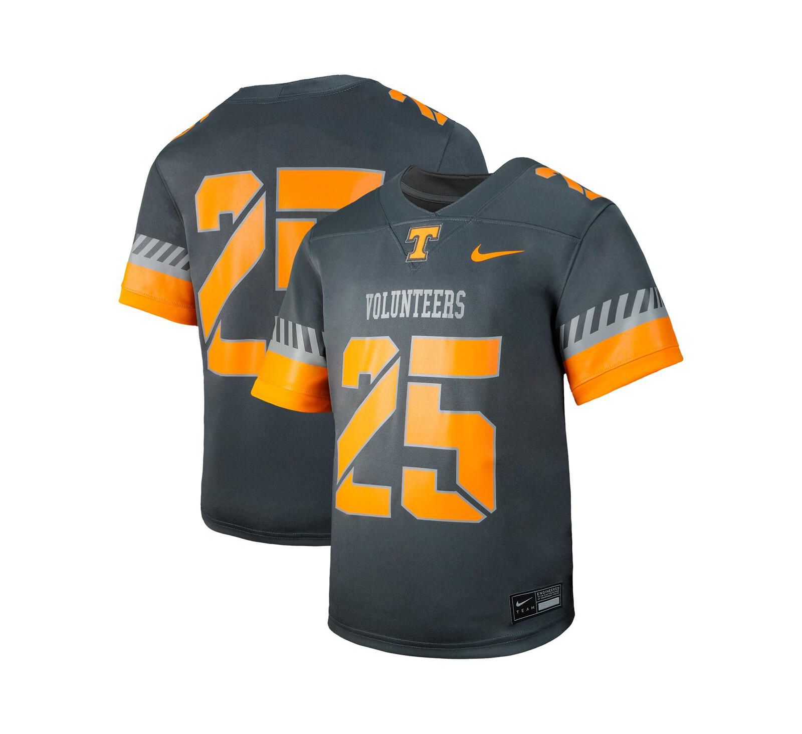 Детская джерси Nike 25 Preschool Anthracite Tennessee Volunteers Untouchable Replica Game