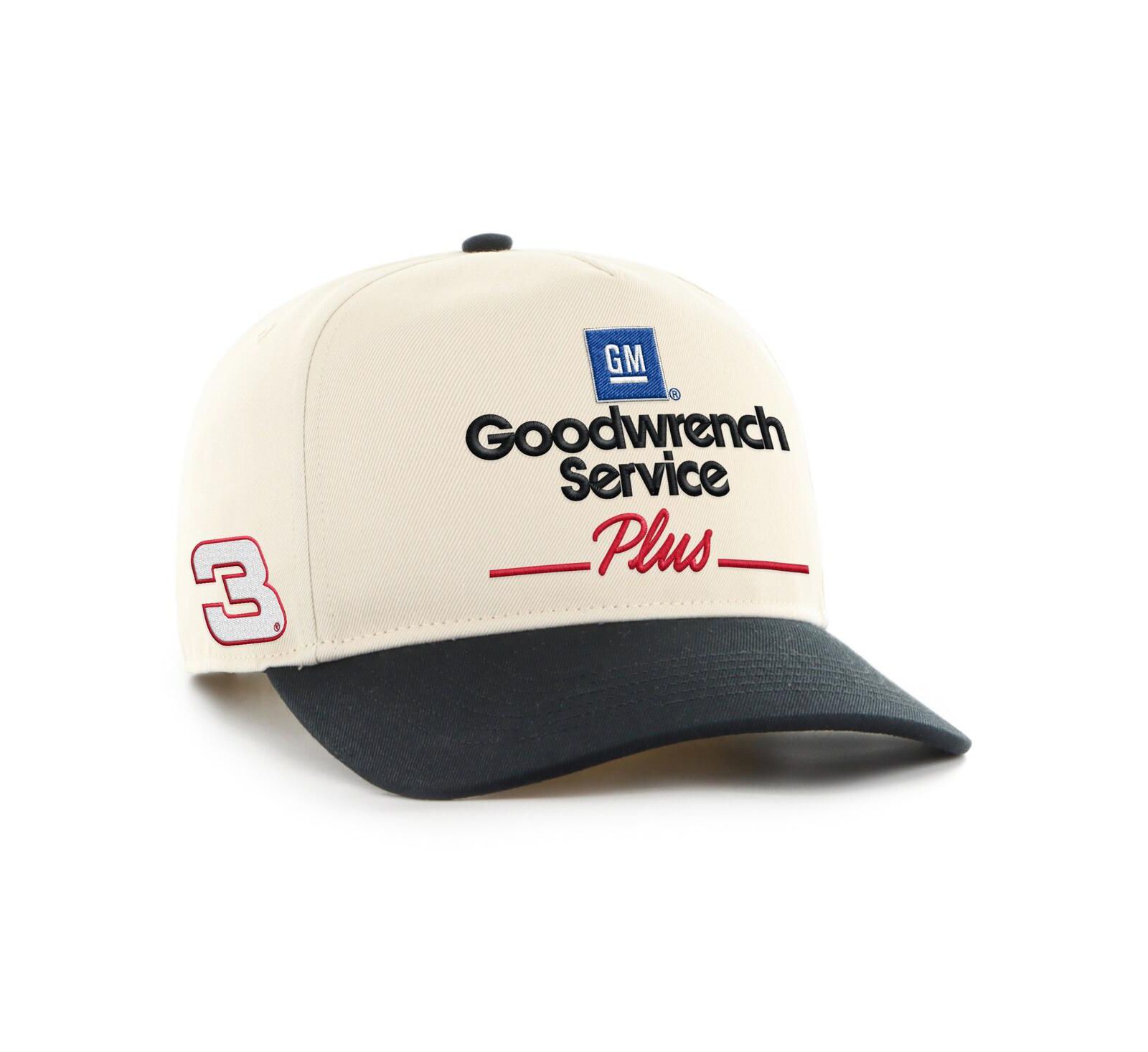 '47 Brand Men's Natural/Black Richard Childress Racing Good Wrench Service Plus Hitch Adjustable Hat
