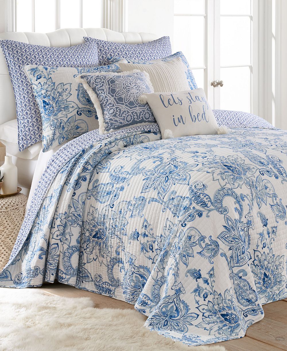 Levtex Home Bennett Reversible 3-Pc. Bedspread Set, King