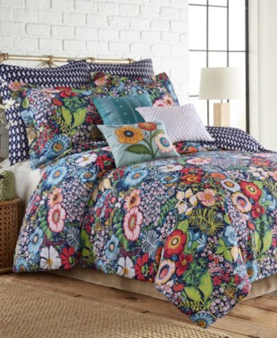 Levtex Home Night Garden Reversible 3-Pc. Comforter Set, King/California King