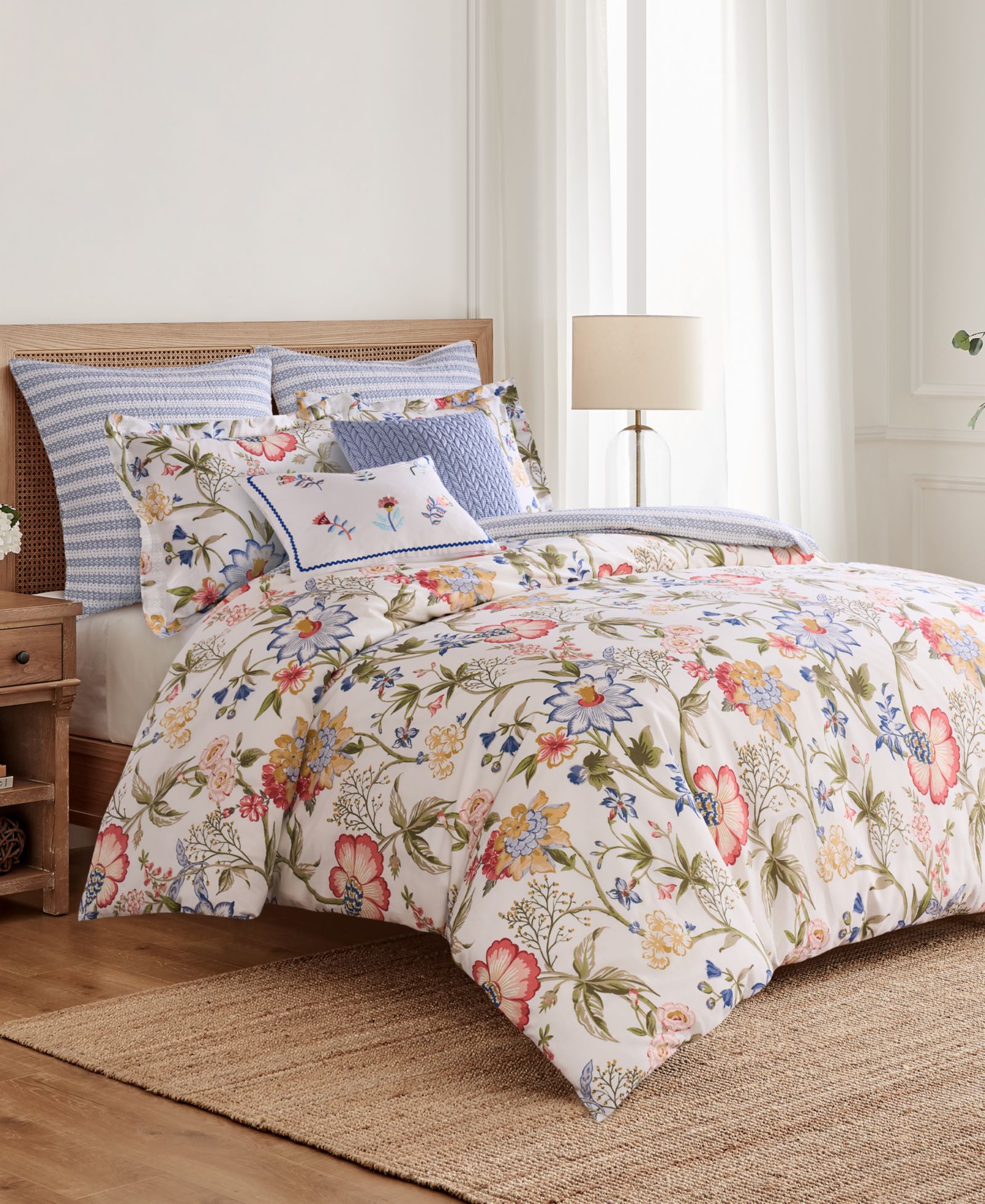 Levtex Home Реверсивный комплект из 3 предметов для одеяла, Queen