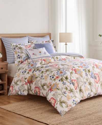 Levtex Home Реверсивный комплект из 3 предметов для одеяла, Queen