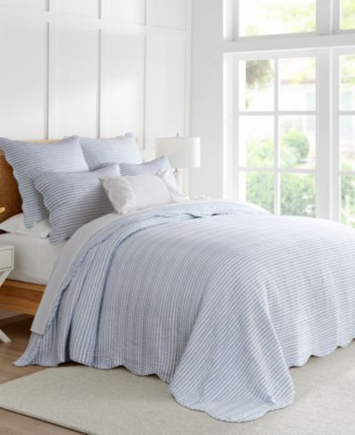 Levtex Home Martha Stripe Reversible 3-Pc. Bedspread Set, King