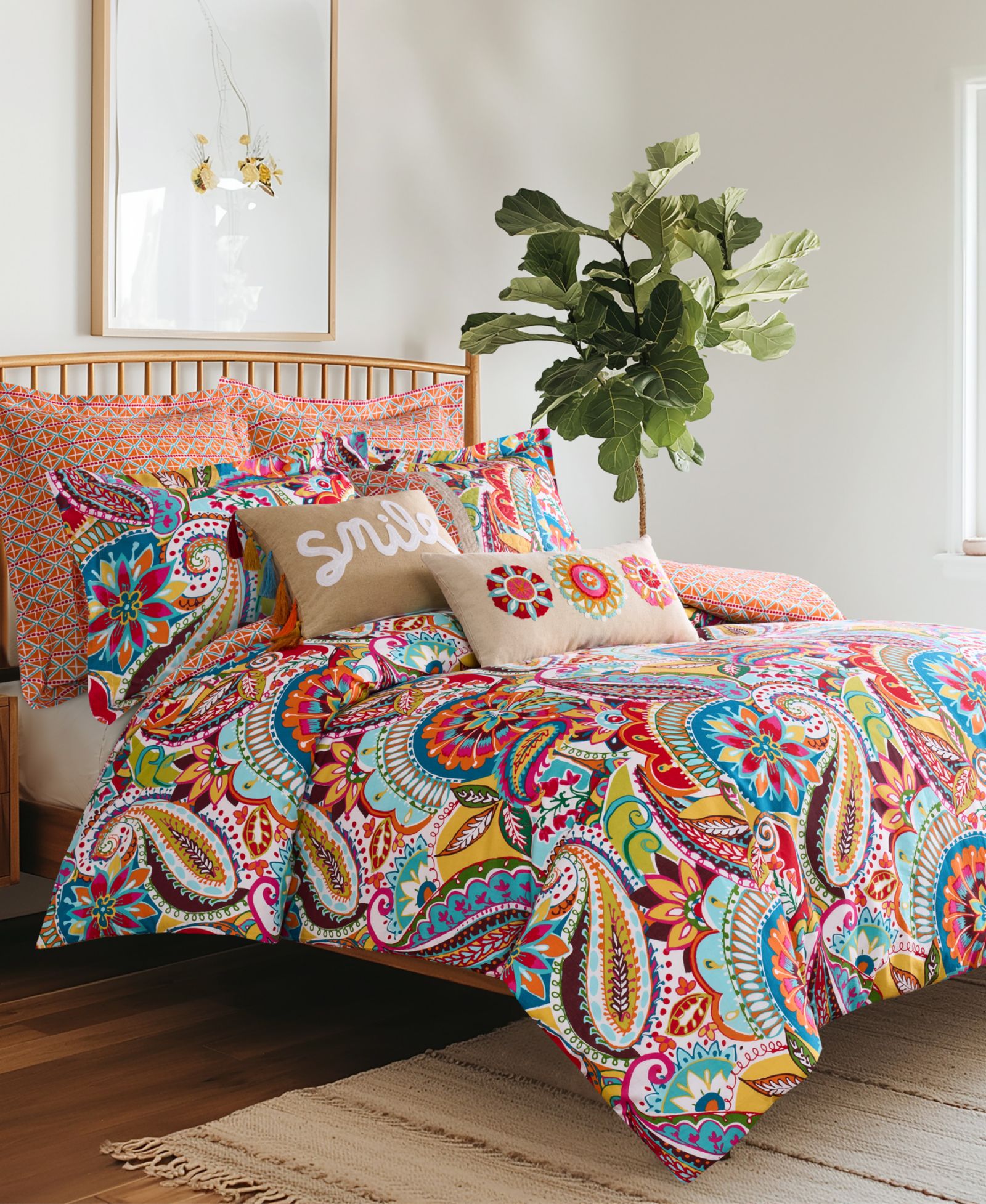 Levtex Home Rhapsody Reversible 3-Pc. Comforter Set, King/California King