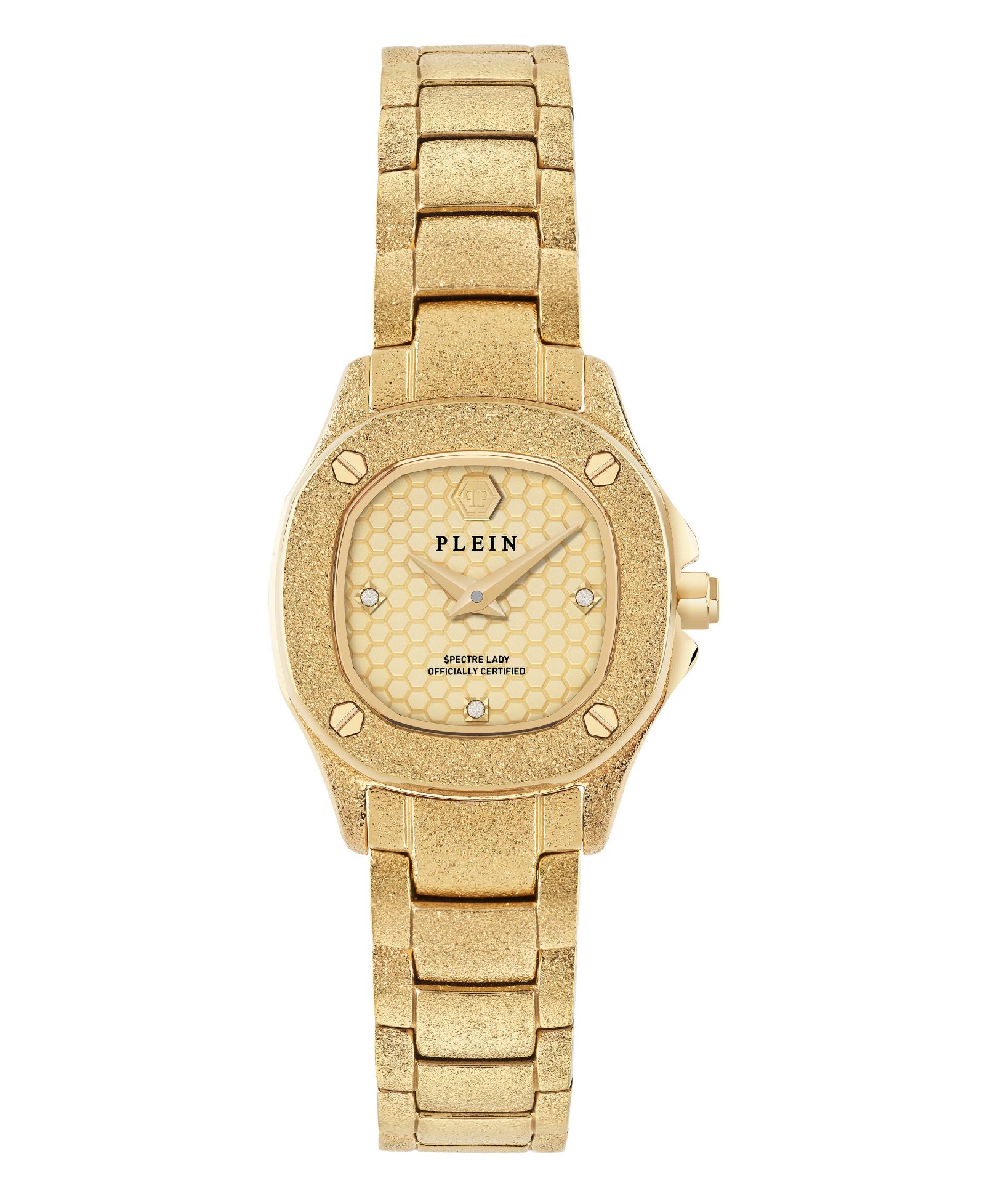 Женские часы Philipp Plein Gold Tone Stainless Steel 23mm