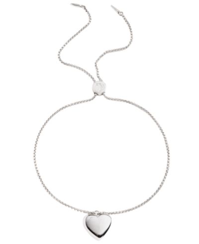 Lauren Ralph Lauren Puffy Heart Slider Bracelet