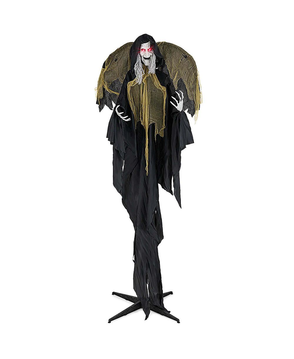 8.2 ft Halloween Standing Witch Voice Activated Animatronic Ghost