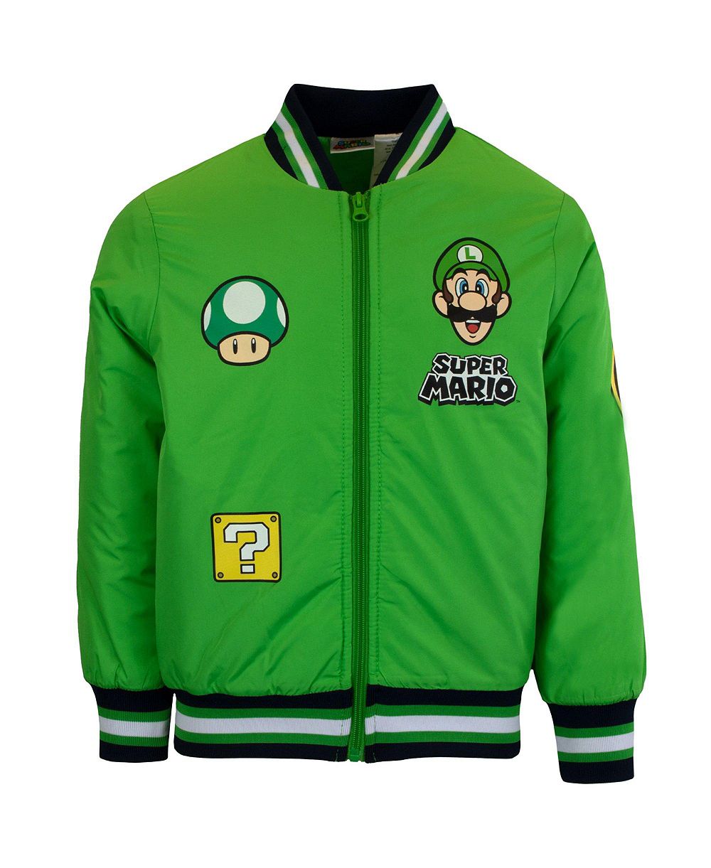 Детская куртка-бомбер Mario Big Boys Super Luigi