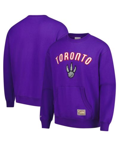 Mitchell & Ness Men's Purple Toronto Raptors Nights Pullover Sweatshirt