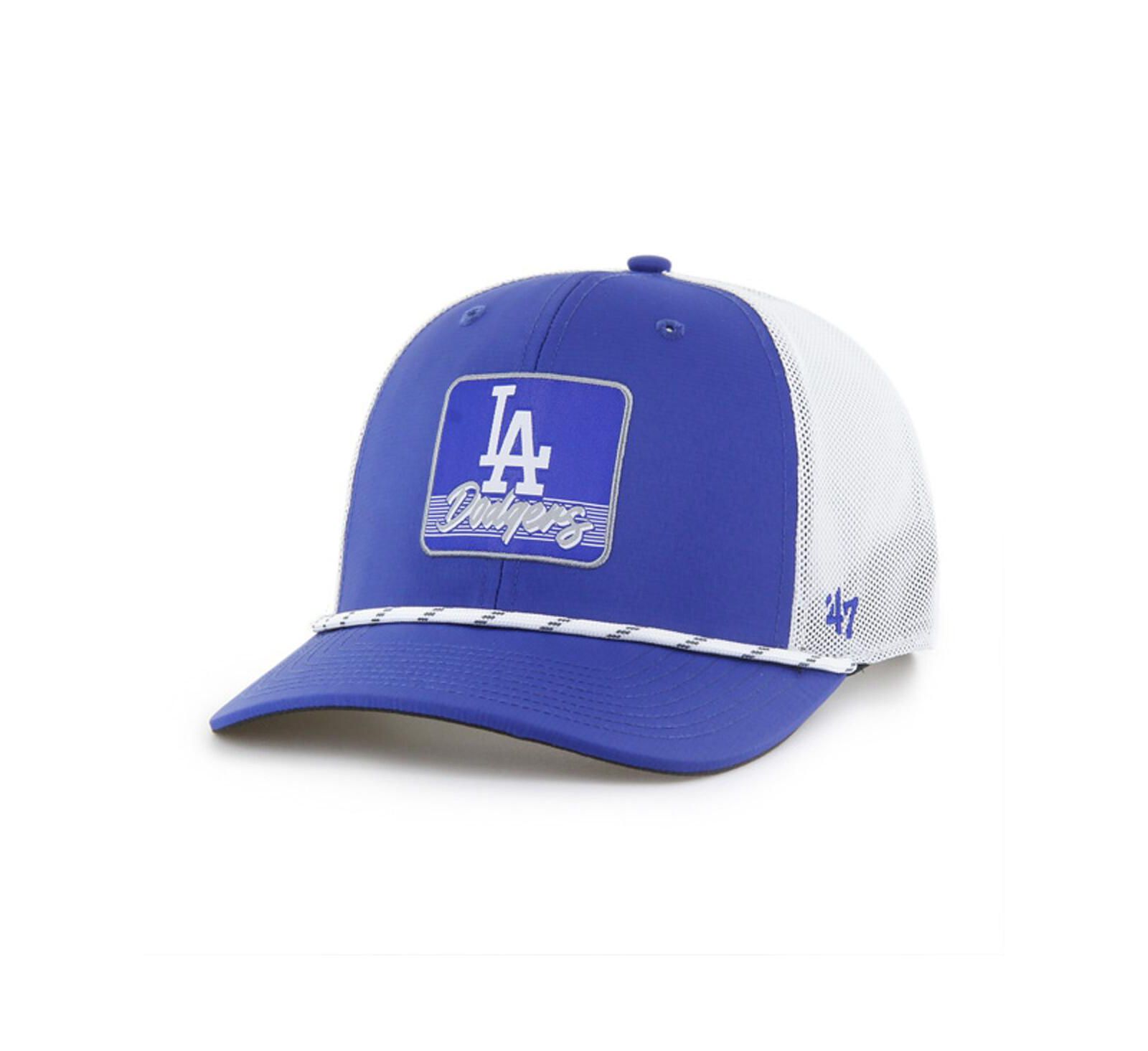 '47 Brand Men's Royal/White Los Angeles Dodgers Scratch Adjustable Trucker Hat