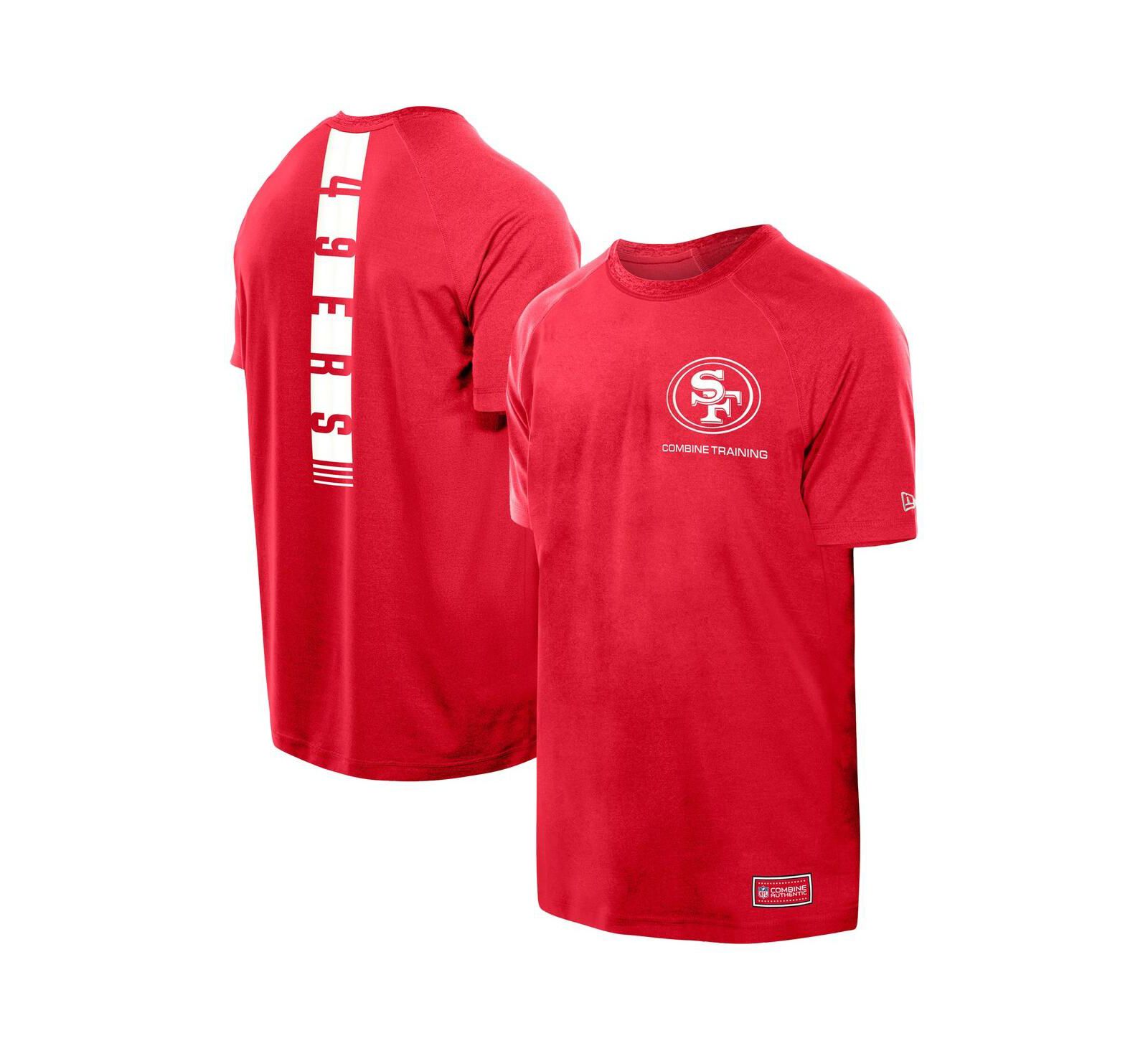 New Era Мужская светоотражающая футболка San Francisco 49ers