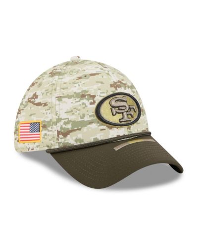 New Era Men's Camo/Dark Green/Dark Green San Francisco 49ers 2025 Salute to Service 39THIRTY Flex Hat