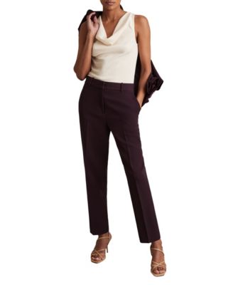 Женские брюки REISS Gabi Slim-Fit Mid-Rise