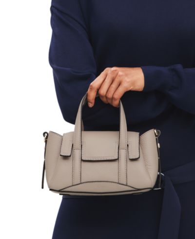Radley London The Chancery Small Leather Flapover Crossbody Satchel Bag