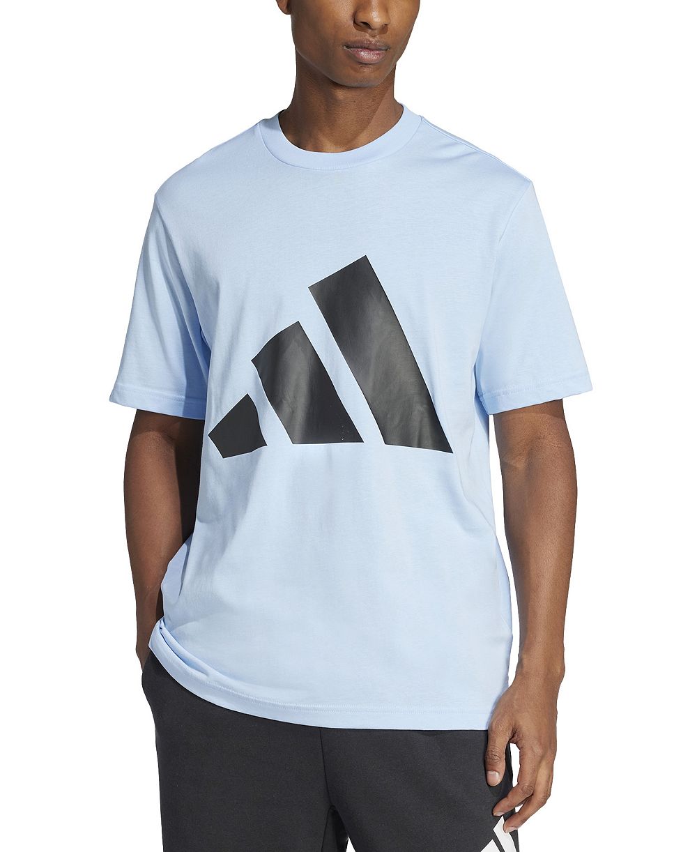 adidas Men's 3 Bar Logo Graphic Cotton T-Shirt