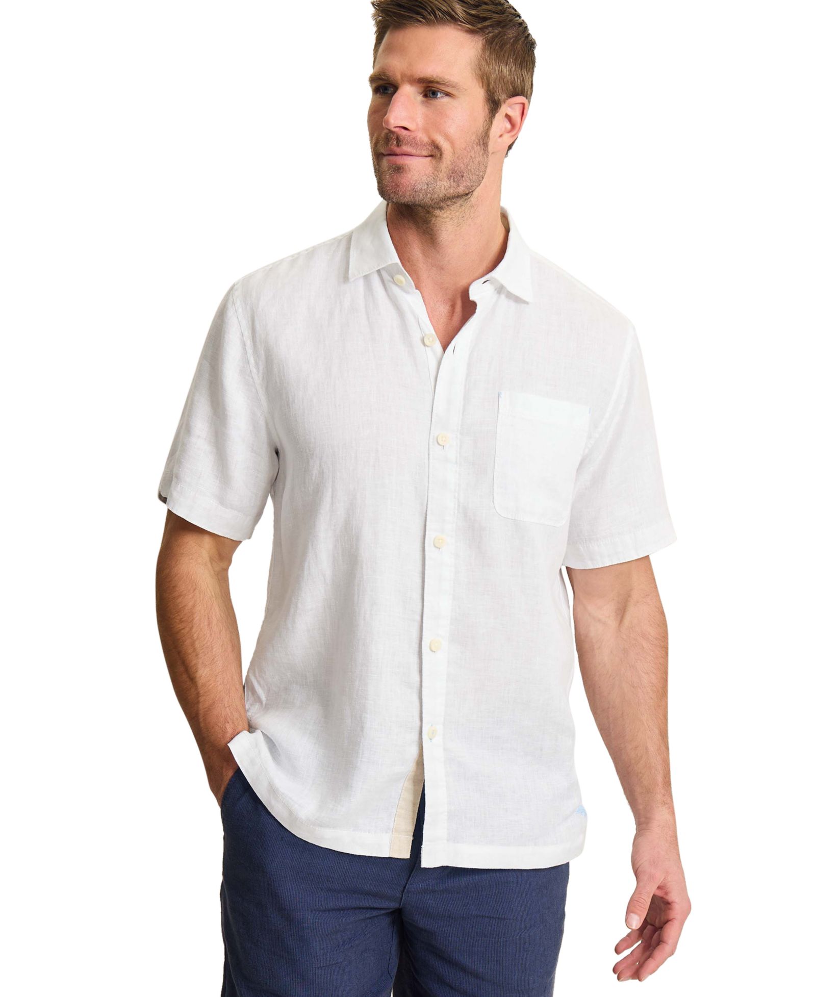 Tommy Bahama Men's Short-Sleeve Paradise Breezer Shirt