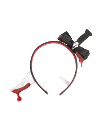 Ghostface Knife Through the Head Cosplay Headband