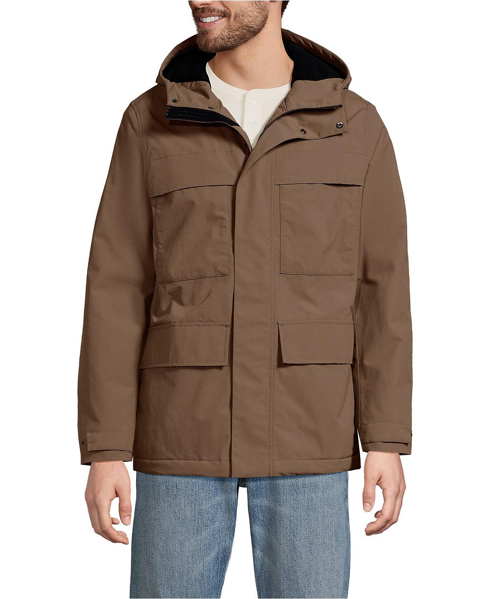 Lands' End Men's Squall Field Rain Jacket
