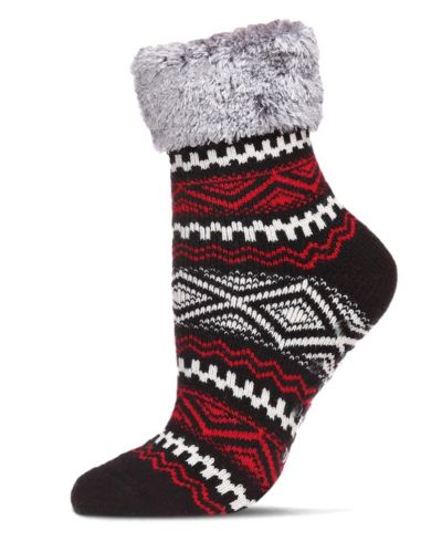 Теплые носки MeMoi Women's Aztec Fair Isle Plush