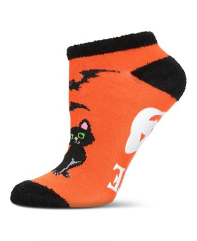 Женские носки MeMoi Spooky Cat Low-Cut Non-Skid