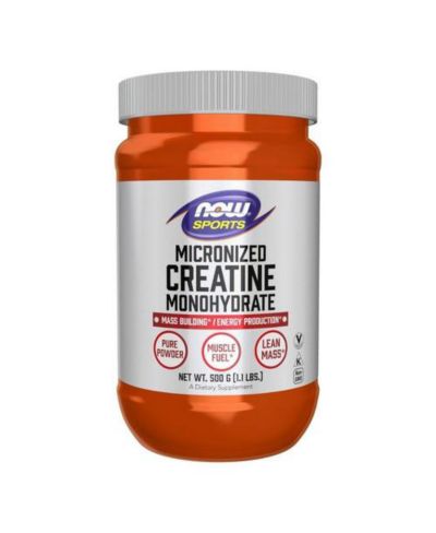 NOW Foods Creatine Monohydrate Micronized Powder, 1.1 Lbs