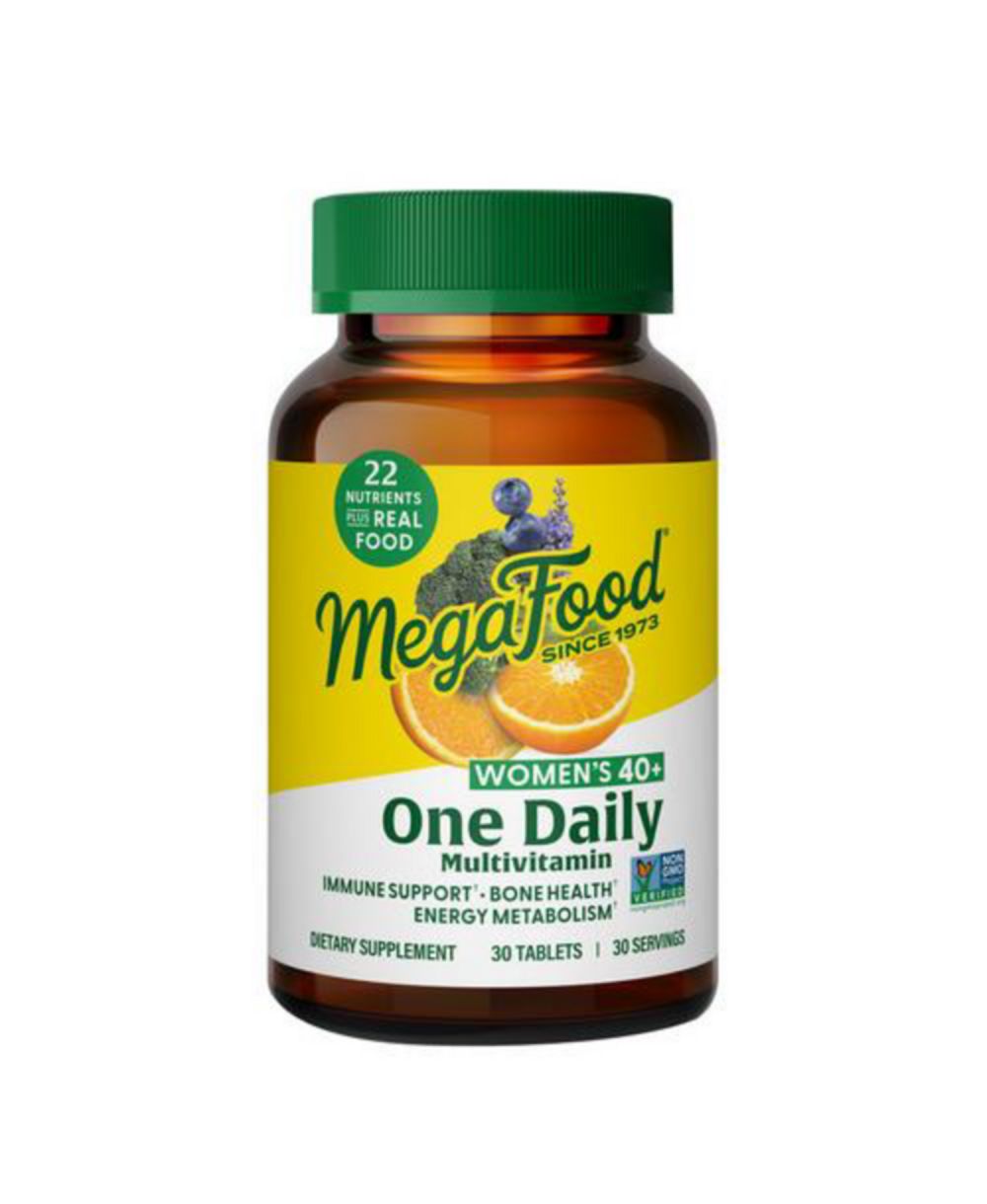 Мультивитамины MegaFood Women's 40+ One Daily, 30 таблеток
