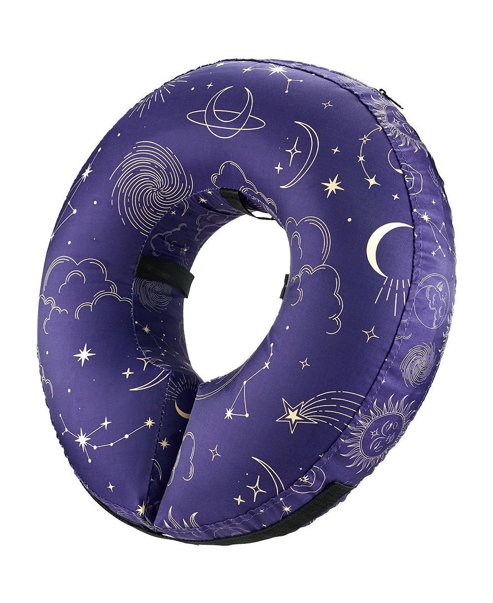 BENCMATE Inflatable Dog Cone Collar Alternative Soft Recovery ECollar Donut