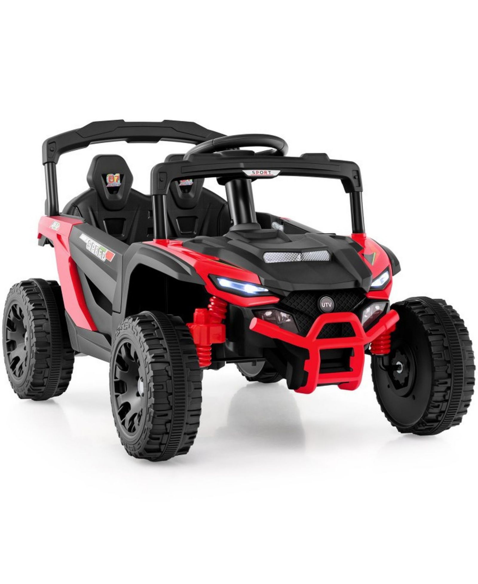 SUGIFT детский электромобиль UTV 12V с LED-подсветкой, музыкой и сигналом