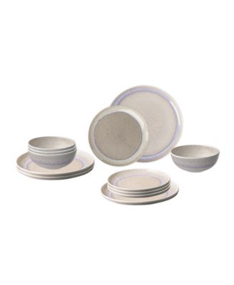 Villeroy & Boch Perlemor 12 Pc. Dinnerware Set, Service for 4, Exclusively at Macy's