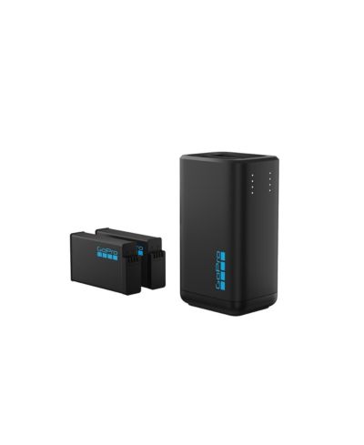 GoPro Dual Battery Charger and 2x Enduro 1960mAh Battery for MAX 2 Camera