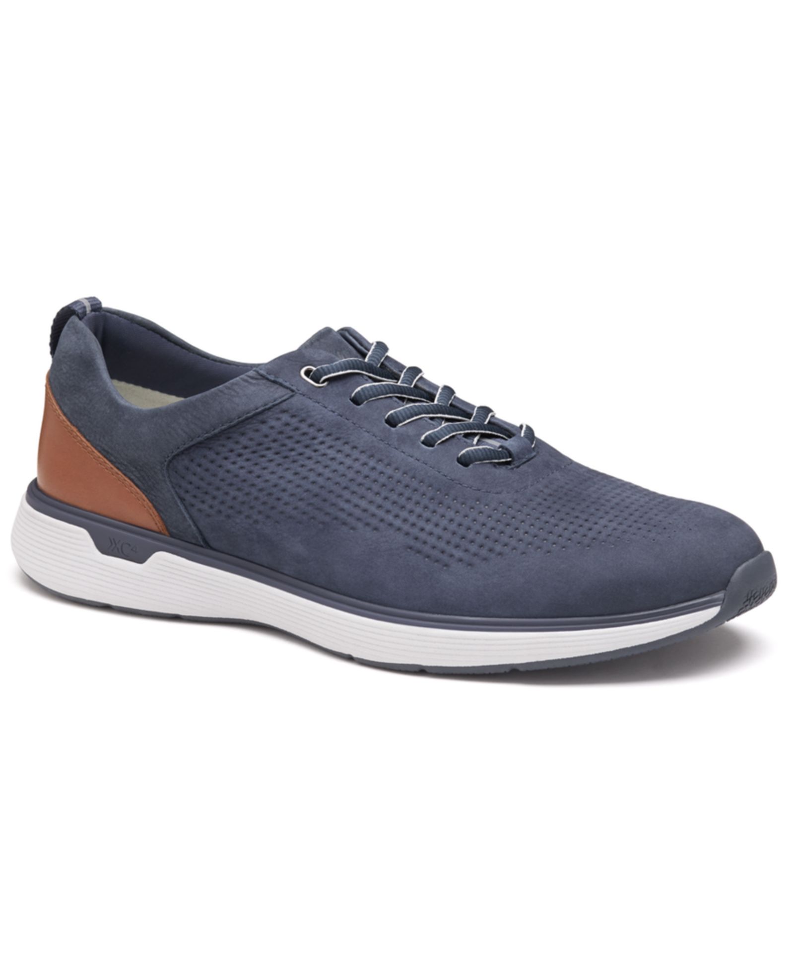 Johnston & Murphy Men's Nubuck Round Toe Sneakers