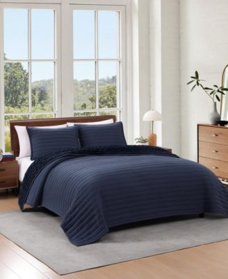 Комплект из 2-х стеганых покрывал Tommy Hilfiger Classic Comfort Solid Reversible Twin