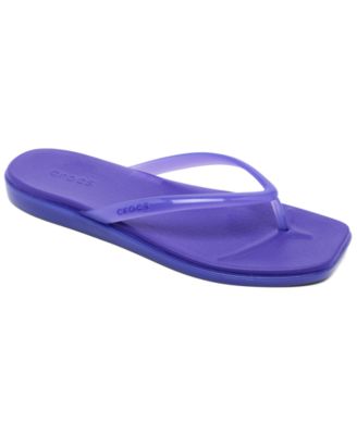 Crocs женские шлепанцы Miami Frosted от Finish Line