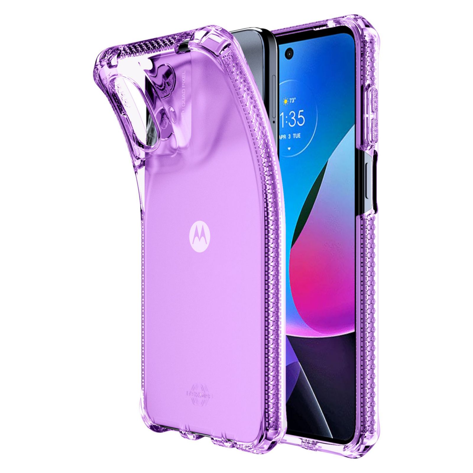 ITSkins Прозрачный чехол Spectrum_R для Motorola Moto G Play (2024)