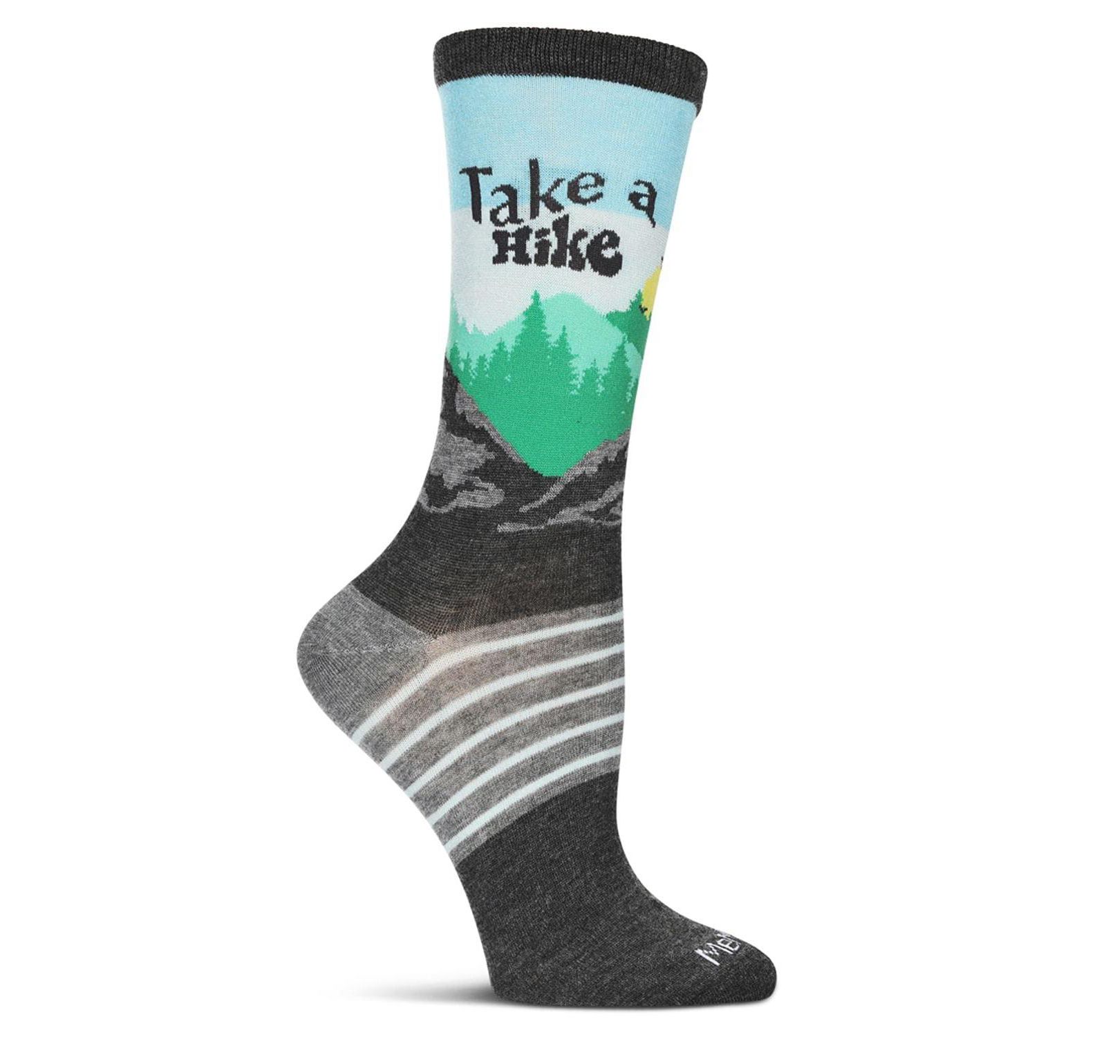 MeMoi Women's Take A Hike Rayon From Crew Socks