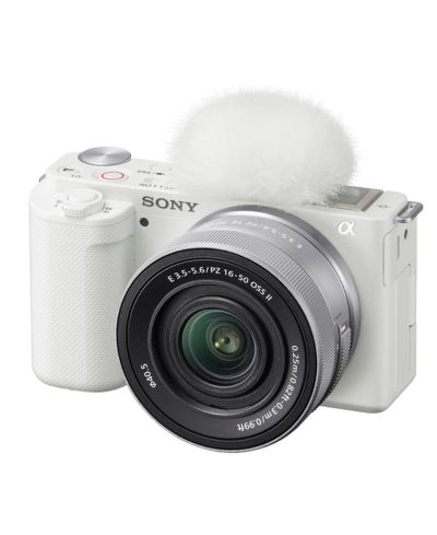 Sony ZV-E10 4K Vlogging Mirrorless Camera with E PZ 16-50mm f/3.5-5.6 OSS II Lens