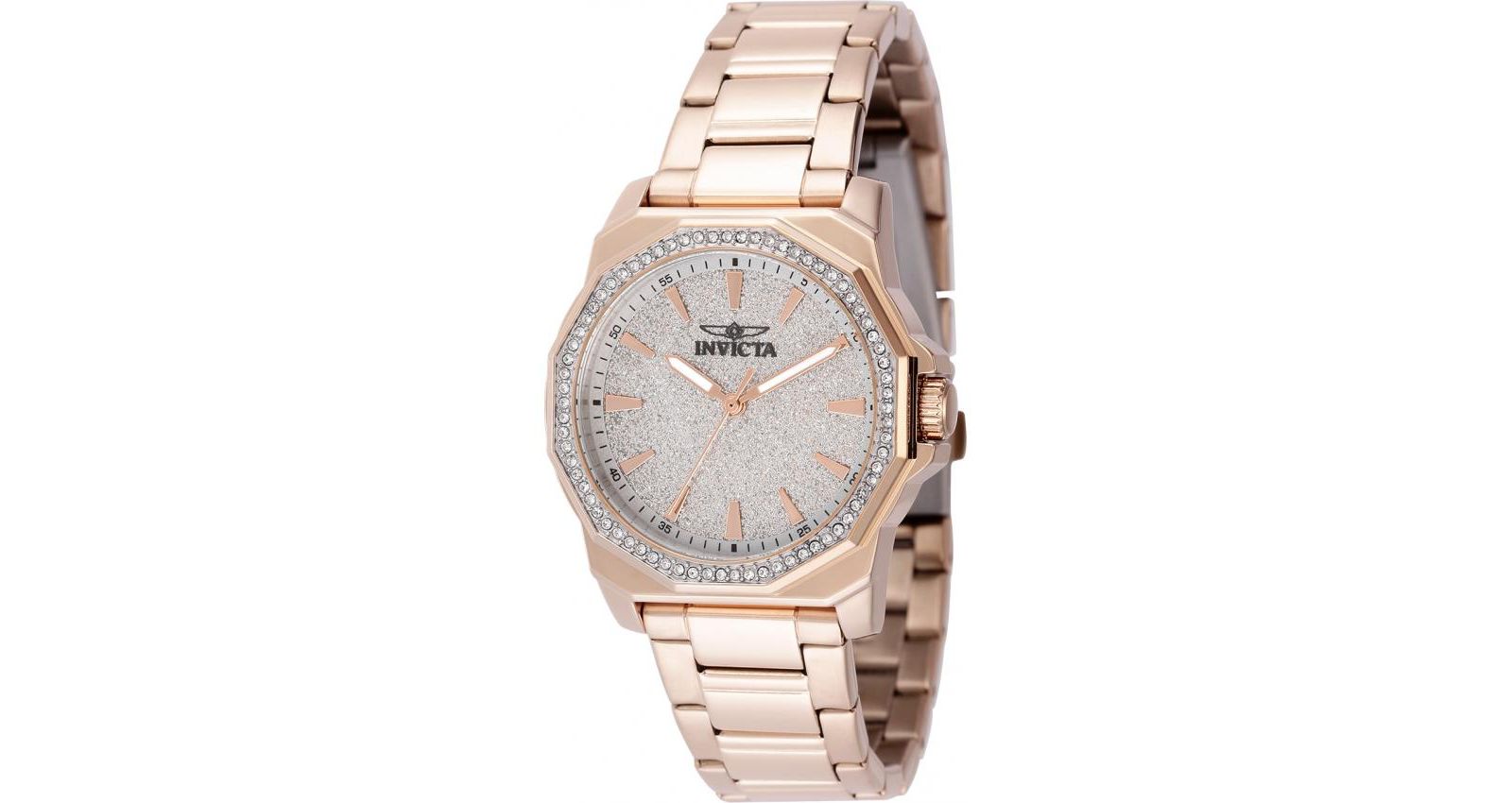 Женские часы Invicta 49131 Speedway Quartz 3 Hand Silver Dial Watch