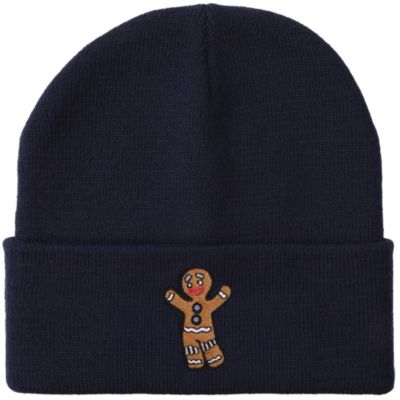 Shrek Мужская вязаная шапка Beanie с вышивкой Gingy, акриловая