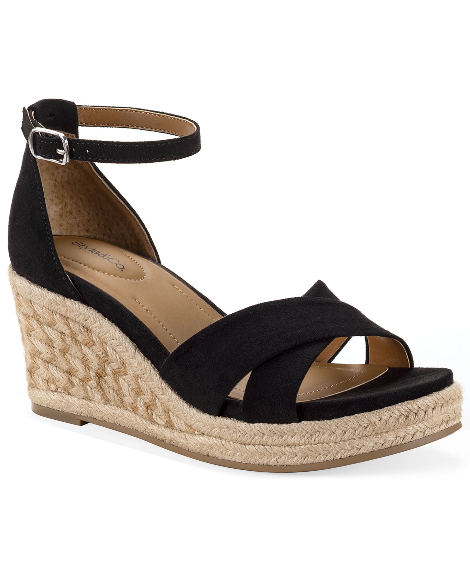 Style & Co Women's Theaa Espadrilles Wedge Sandals, Macy's Exclusive