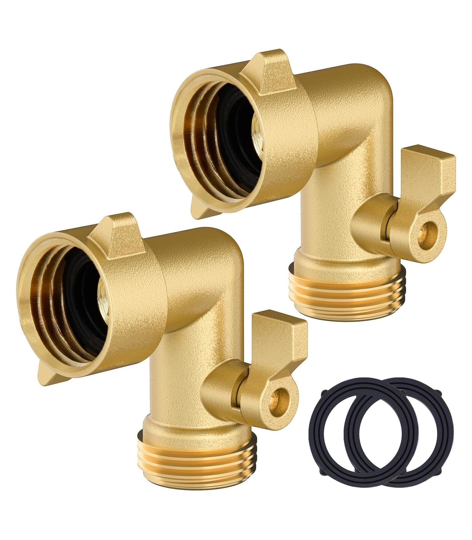 Садовый шланг TWINKLE STAR с клапаном Brass Connector 2-Pack