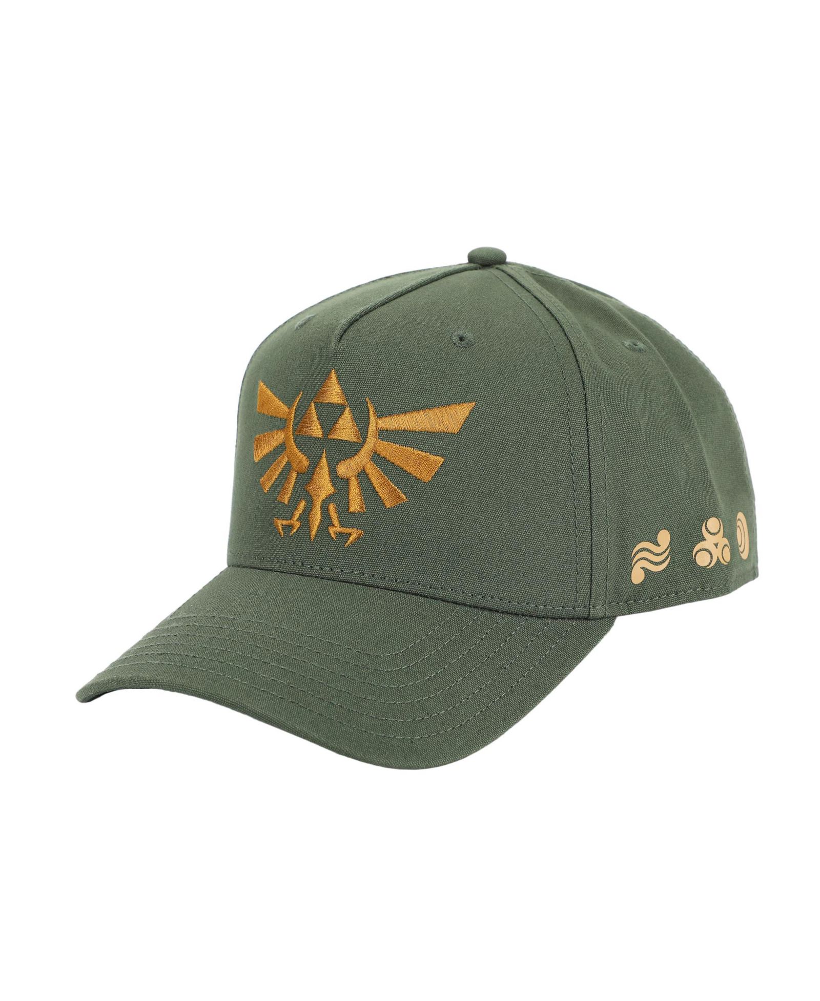 The Legend of Zelda Men's Legend Of Zelda Hyrule Crest Embroidery Poly Wool B104 Baseball Cap Snapback