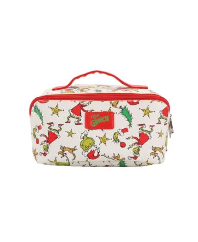 The Grinch Holiday All-Over Print Women's Novelty Cosmetic Bag