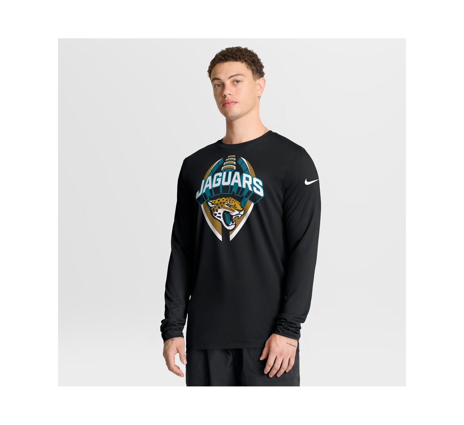 Nike Men's Black Jacksonville Jaguars Primetime Legend Icon Performance Long Sleeve T-Shirt