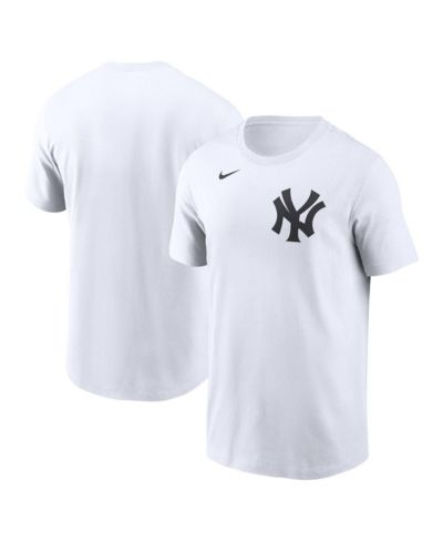 Мужская футболка Nike New York Yankees Fuse Wordmark White