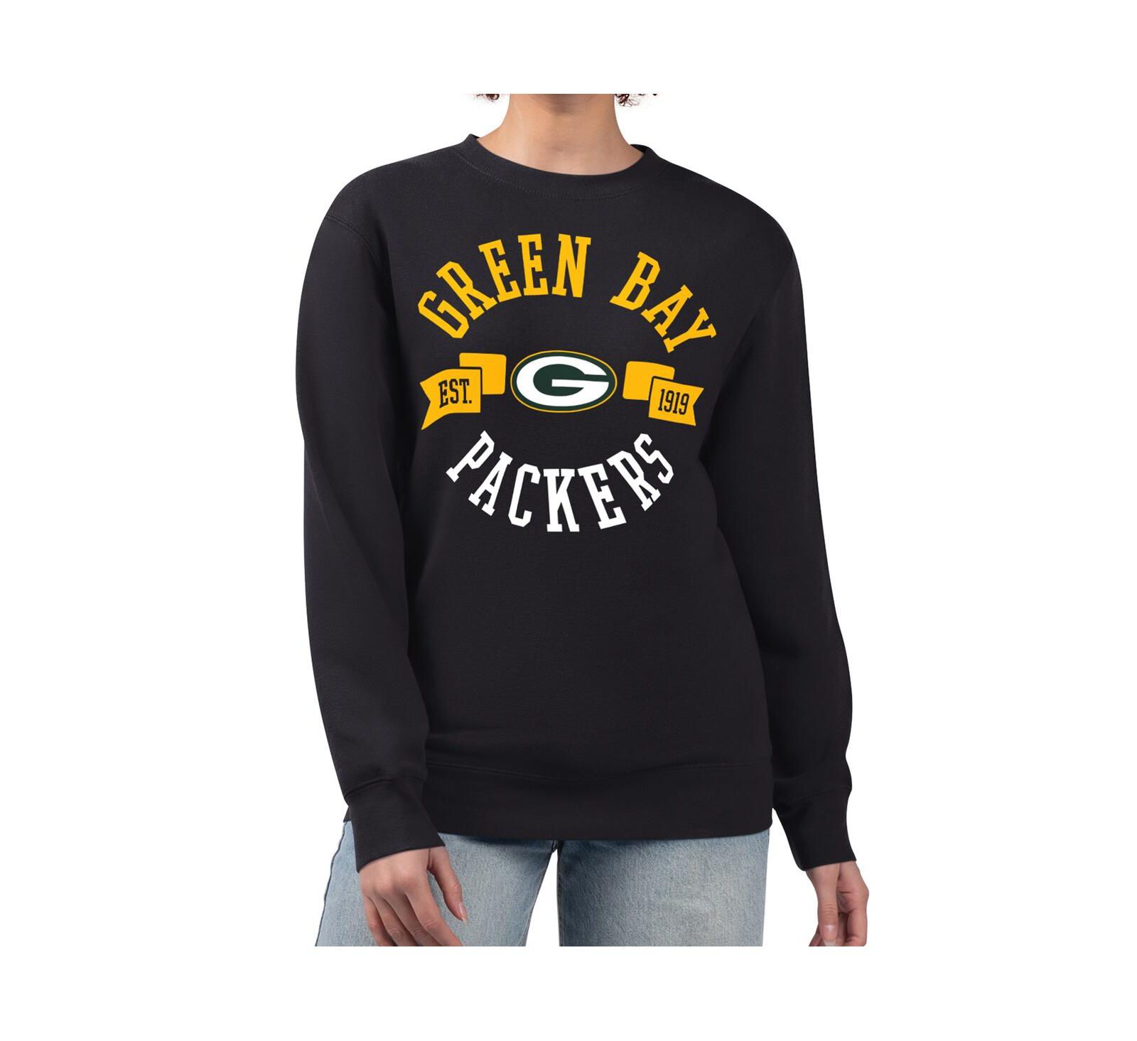 G-III 4Her by Carl Banks Женский свитшот Fleece Green Bay Packers